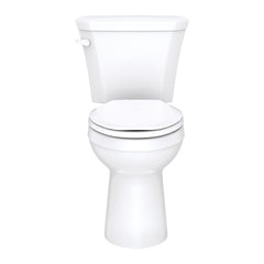 GERBER Gerber GVP31518 Viper 1.6 GPF 12in Rough-In Two-Piece Elongated ErgoHeight Toilet GVP31528