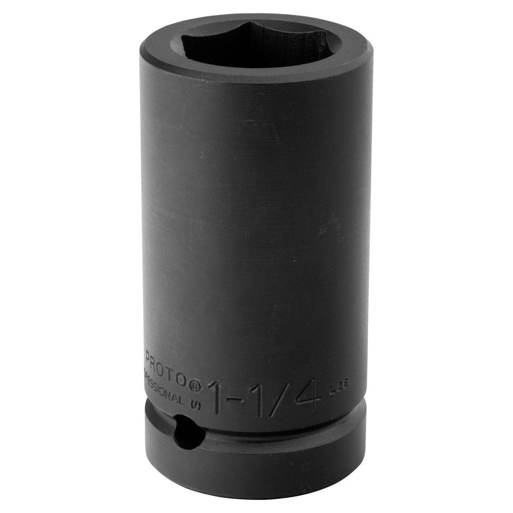 PROTO Proto J10020L Impact Socket 1 in Drive 1-1/4 in 6-pt