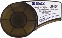BRADY Brady 110926 Heat Shrink Wire Marker Labels White