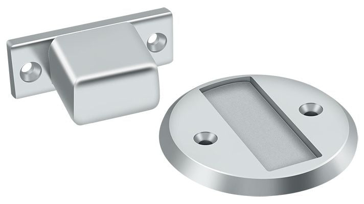 DELTANA Deltana MDHF25U26 Magnetic Door Holder Flush 2.5in Bright Chrome