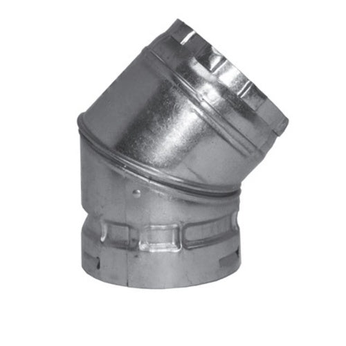 M&G DURAVENT M G Duravent 10BVL45 B-Vent 45-Degree Adjustable Elbow (10 inch)