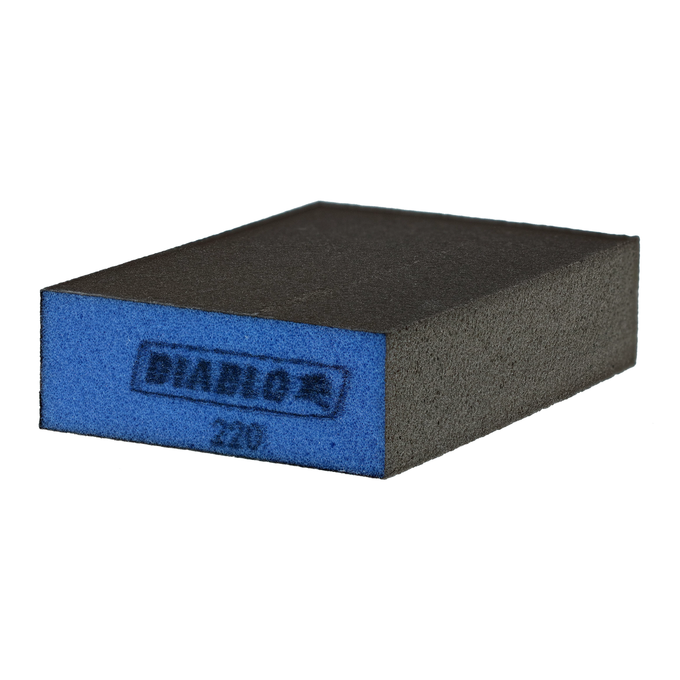 DIABLO Diablo DFBBLOCMFN01G Flat 220-Grit Ultra Fine Sanding Sponge (1.1 x 2.7 x 4.3 / Pack 1)