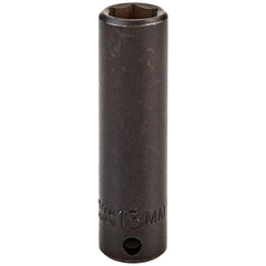 PROTO Proto J7013M Impact Socket 3/8 in Drive 13mm 6-point