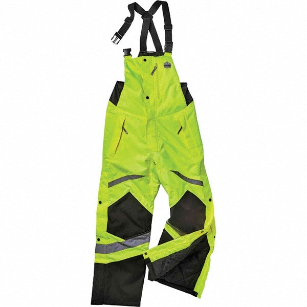 ERGODYNE Ergodyne 25525 Insulated Bib Overalls Xl Lime Glowear 8928