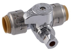 SHARKBITE Sharkbite/cash Acme 24983A Service Tee Stop 1/2x1/2x1/4 in