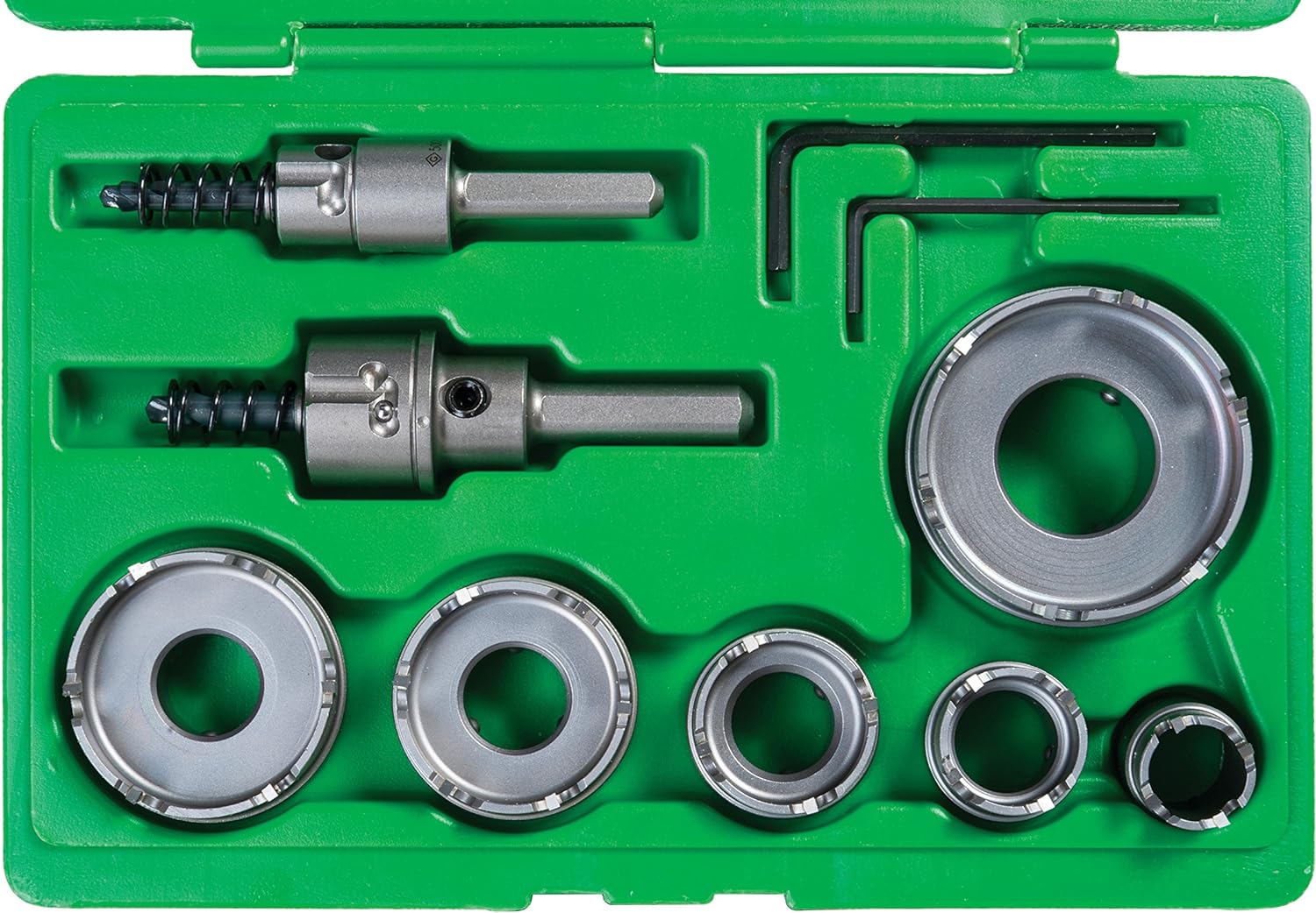 GREENLEE Greenlee 648 Carbide Cutter Quick Change 9-Piece