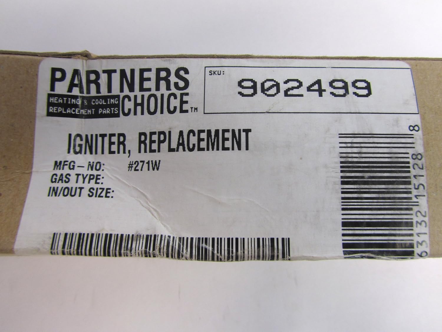 NORDYNE Nordyne 902499 Ignitor Flat Hot Surface Replacement