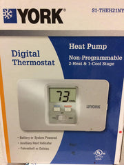 York S1-THEH21NY Digital Thermostat Battery Powered (Pack of 1) Replacement S1-THEH21NY