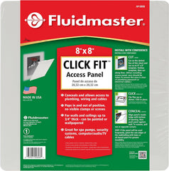Fluidmaster AP-0808 Click Fit Access Panel for Plumbing, Wiring, and Cables, Size 8 in x 8 in