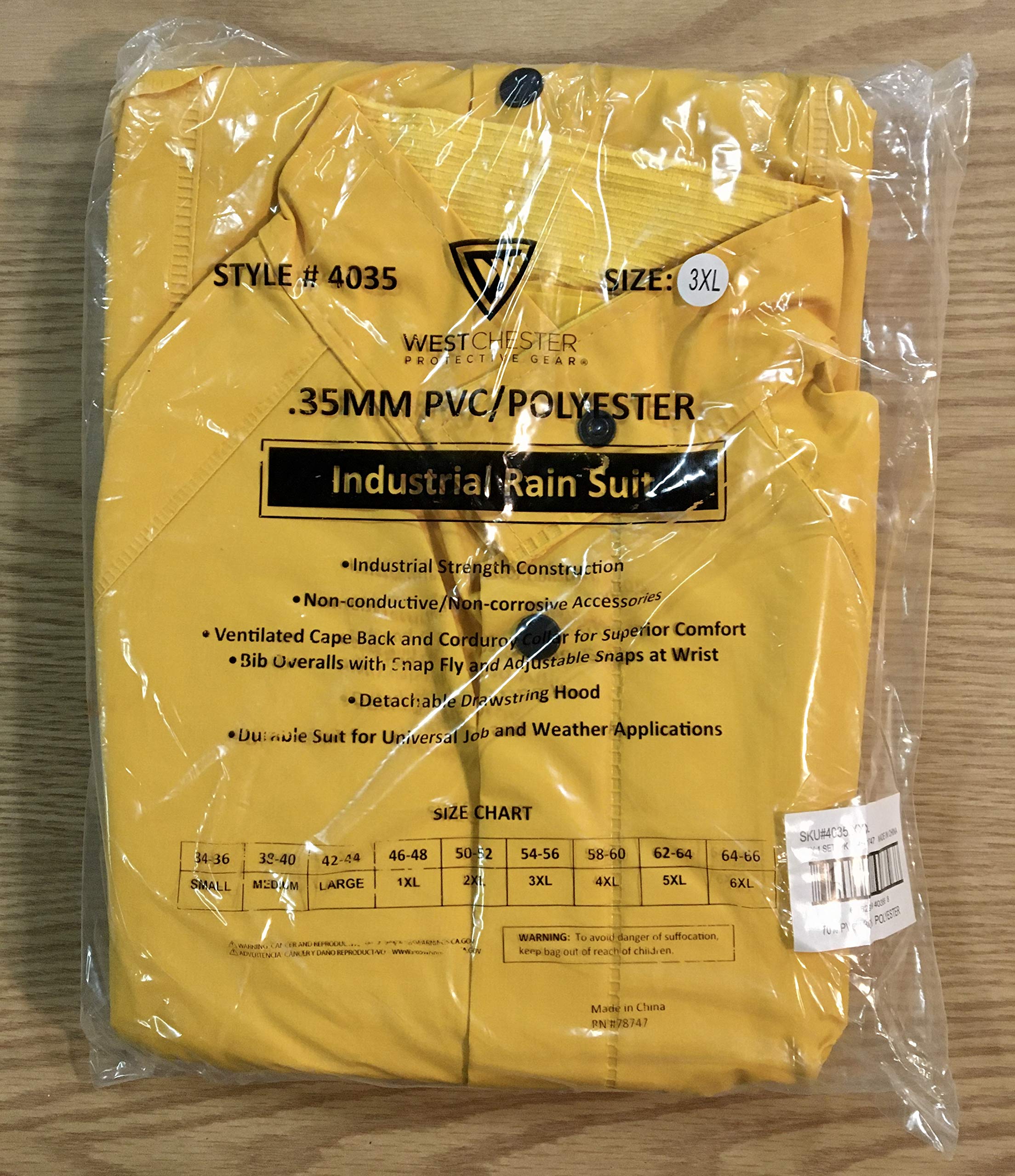 WEST CHESTER 4035/XXXL PROTECTIVE CLOTHING