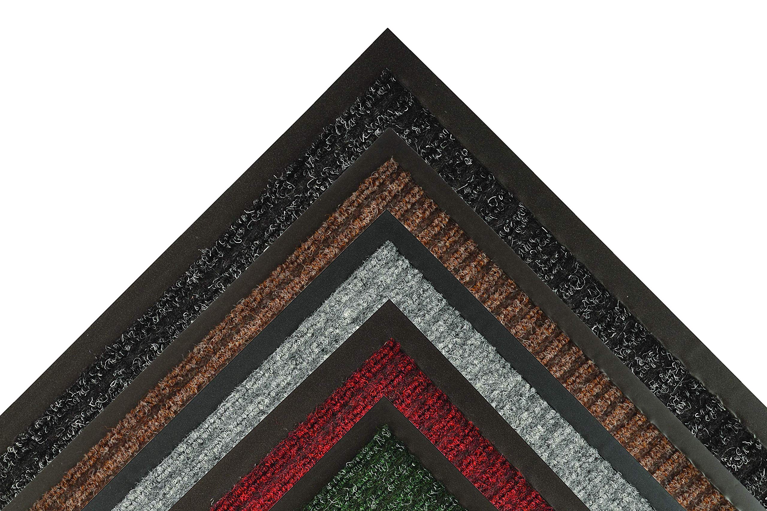 NOTRAX Notrax 117S0046BR Heritage Rib Entrance Mat, Brown, 4 ft x 6 ft