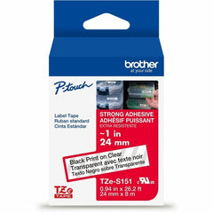 BROTHER Brother BRTTZES151G P-touch TZeS151 Strong Adhesive Laminated Label Tape 24 mm x 8 m (1 Pack)