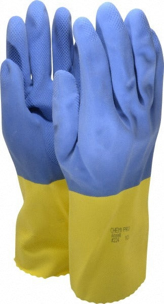 ANSELL Ansell 192247 Chemical Resistant Gloves Xl Latex Neoprene