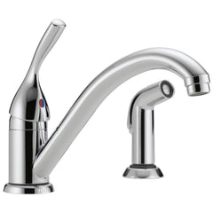 DELTA FAUCET Delta Faucet 175-DST Classic Kitchen Faucet Polished Chrome