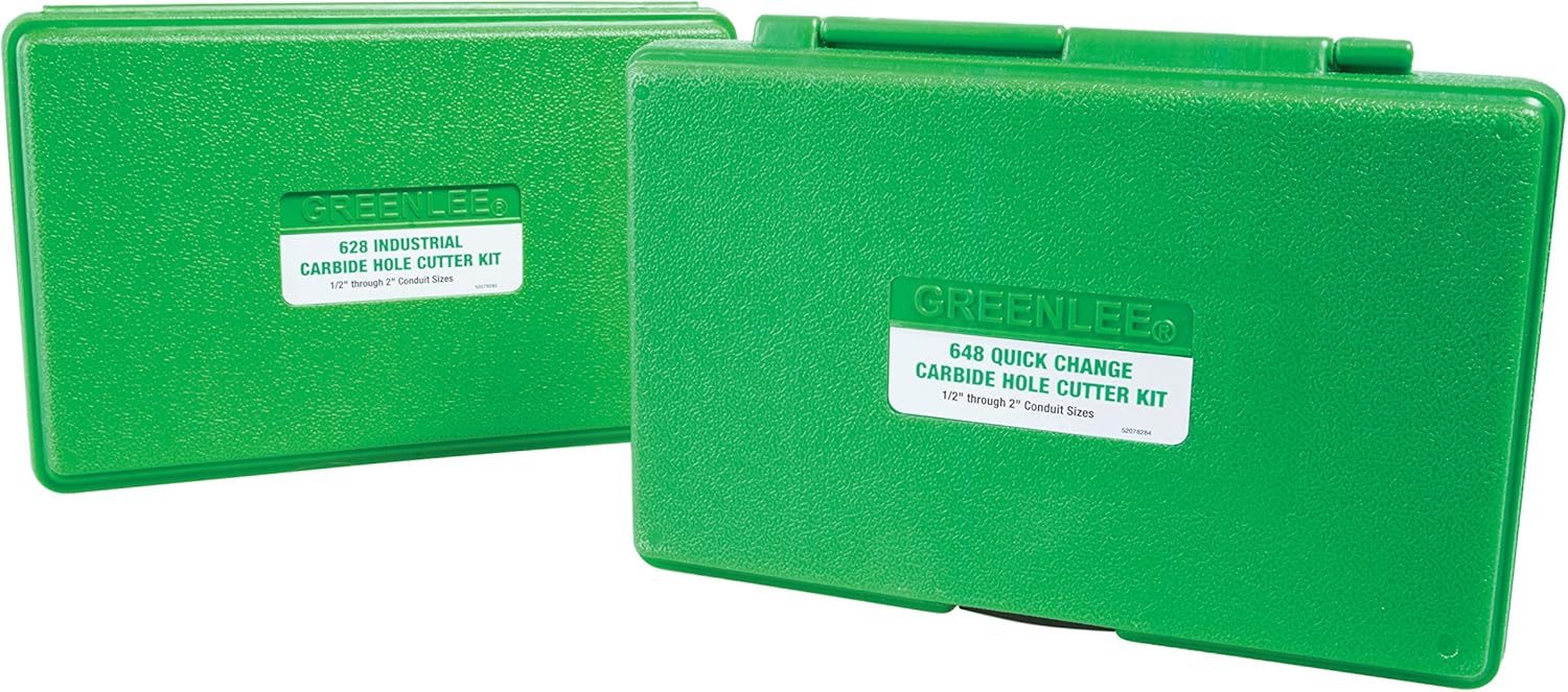 GREENLEE Greenlee 648 Carbide Cutter Quick Change 9-Piece