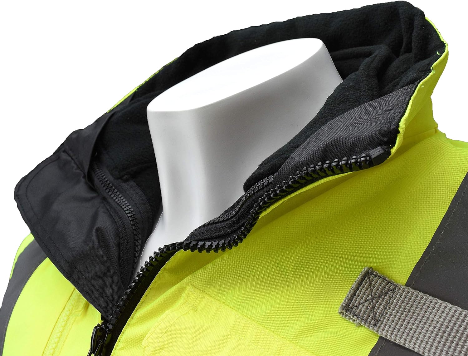 RADIANS Radians SJ210B-3ZGS-M Radwear Winter Bomber Jacket Hi-Viz Green Black Bottom Medium