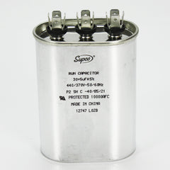 SUPCO Supco CD30+5X440 Dual motor run capacitor 30 + 5 Mfd x 440 V (Oval)