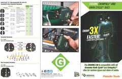 Greenlee EK50ML13811 Micro Crimping Tool Kit with 13.8mm JAW, 110V