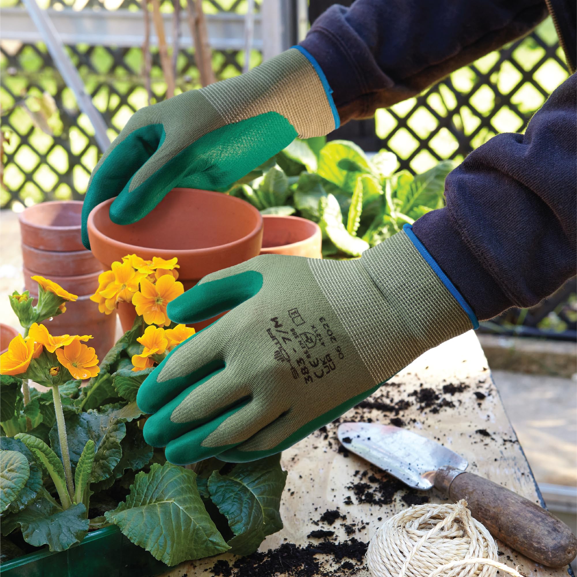 SHOWA SHOWA 383L-08 Biodegradable Nitrile General Purpose Work Glove