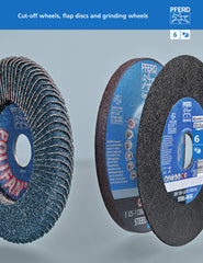 Pferd 63112 Depressed Center Cut-Off Wheel 7 in Dia 1/8 in Thick 5/8 Arbor 46 Grit Alum