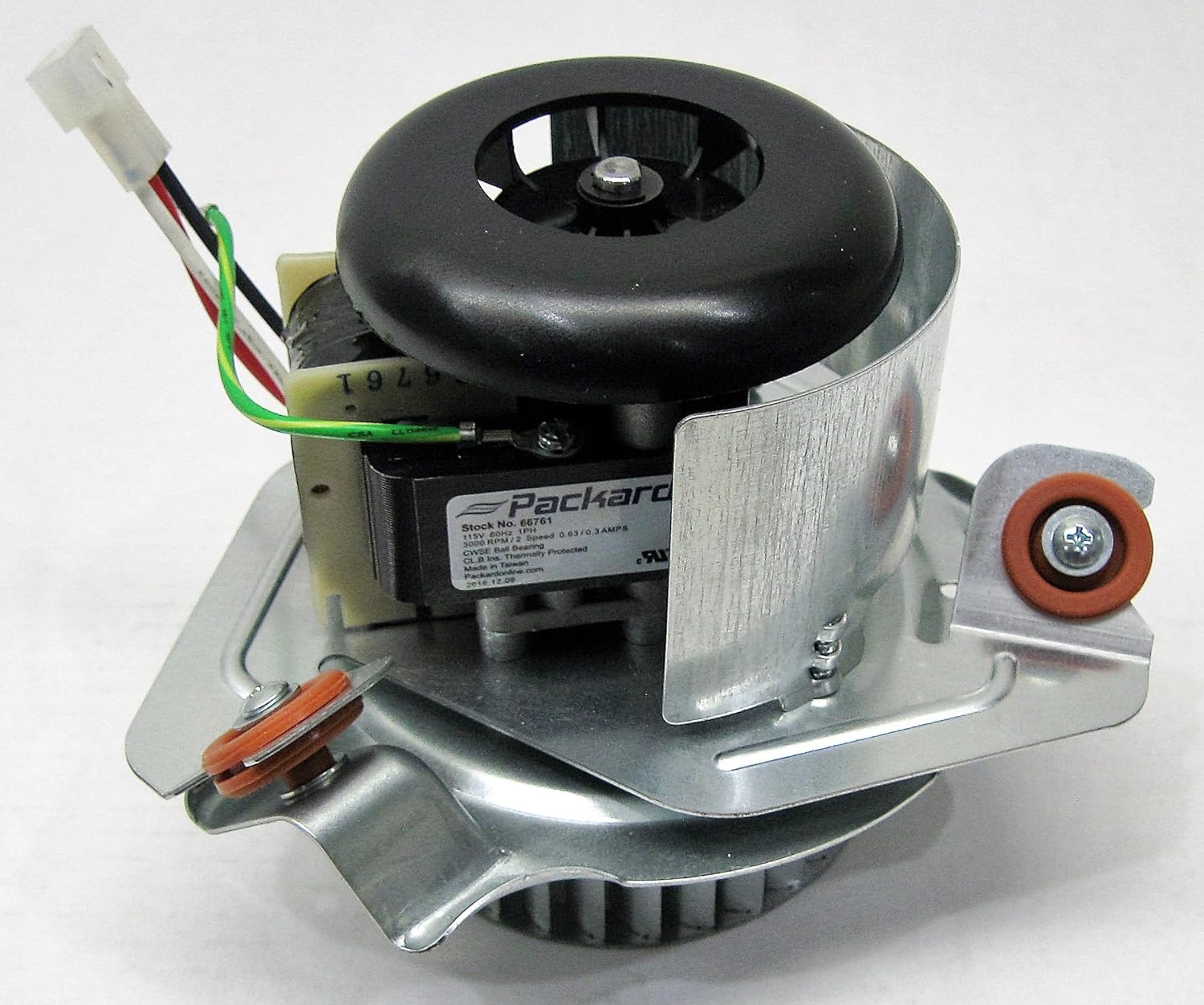 PACKARD Packard 66761 Draft Inducer Motor 115V 8.5MHP Replacement for Carrier