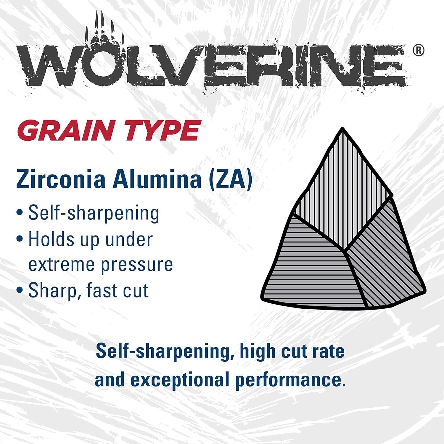 WEILER Weiler 62013 Wolverine Zirconia Alumina Resin Fiber Sanding Disc 5 Inch Diameter 36 Grit 7/8 Arbor Hole Pack of 25