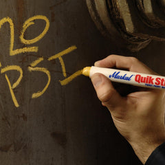 Markal 61051 Quik Stik Twist Long-Lasting Solid Paint Marker White (Pack of 12)