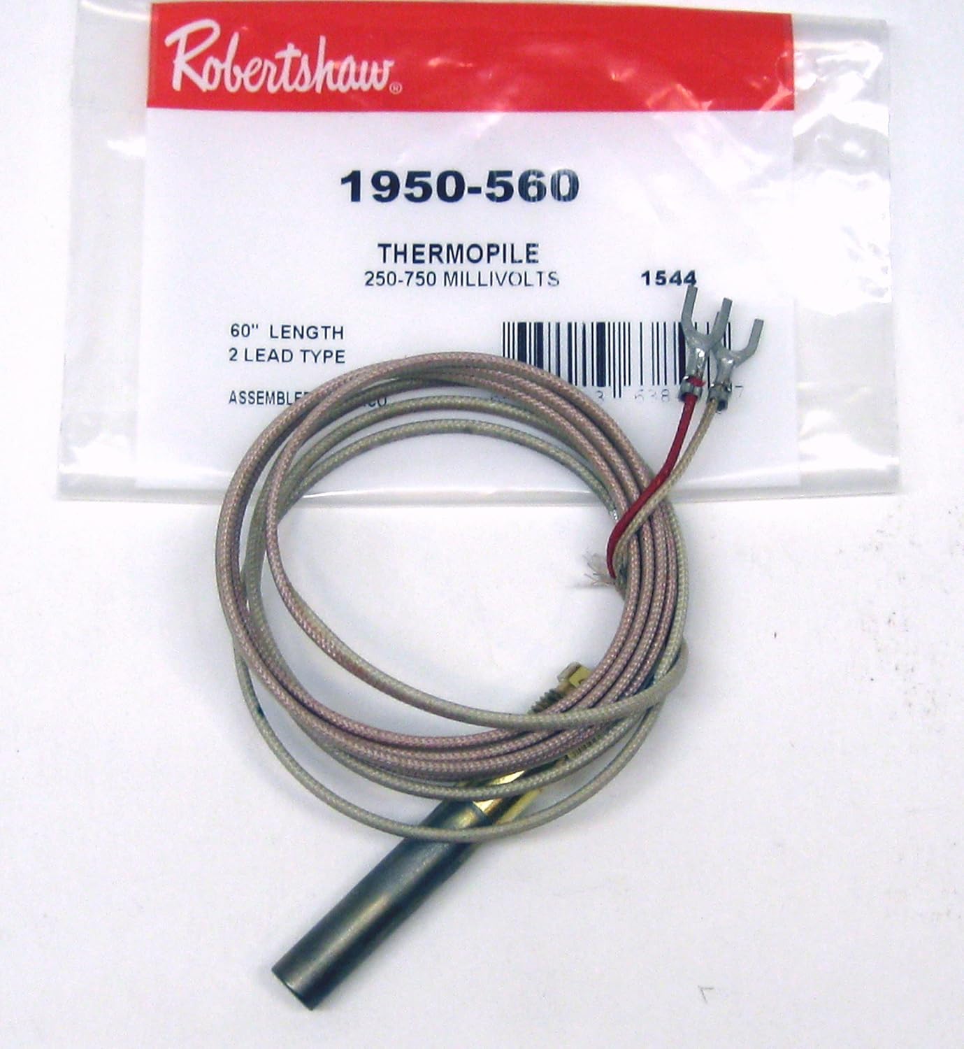 ROBERTSHAW Robertshaw 1950-560 Thermopile 60 Inches 750 Millivolts
