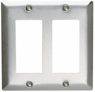 LEGRAND Pass Seymour SS262CC10 2 Gang Decorator Wall Plate