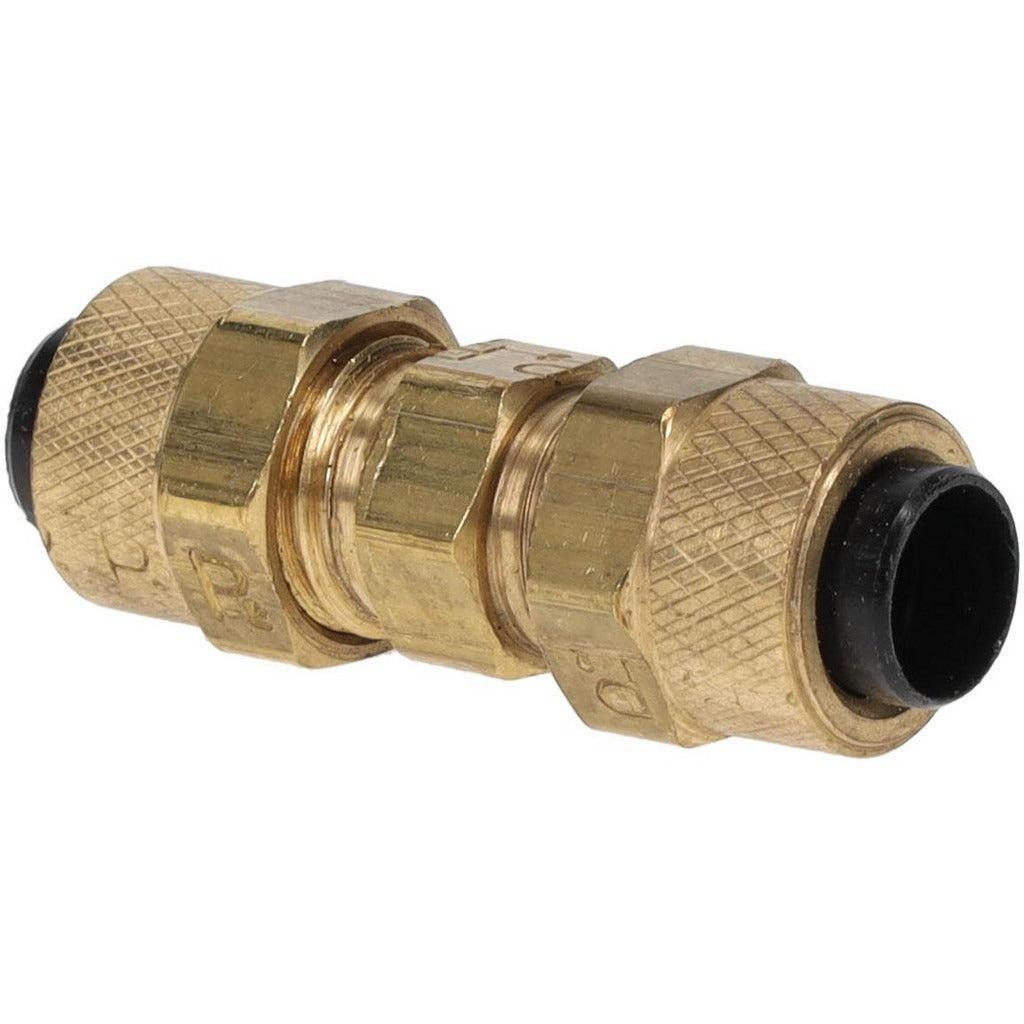PARKER Parker 62P-4 Compression Tube Union 1/4 Inch Brass
