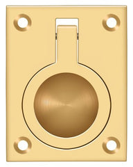 DELTANA Deltana FRP25CR003 Flush Ring Pull Lifetime Brass