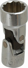 PROTO Proto J5279AM 16 Mm 12-point 3/8 Drive Hand Socket