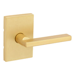 KWIKSET Kwikset 720HFLRCT-4 Halifax Lever Passage Door Lock Satin Brass