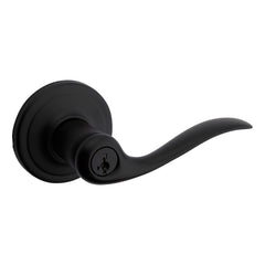 KWIKSET Kwikset 740TNL-514S Tustin Lever Entry Lock Matte Black