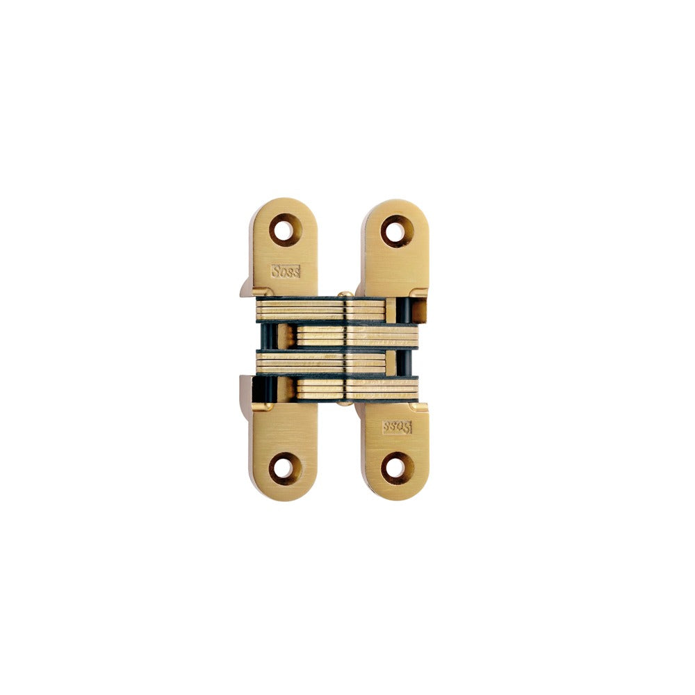 SOSS Soss 216US4 Invisible Hinge Satin Brass Medium Duty