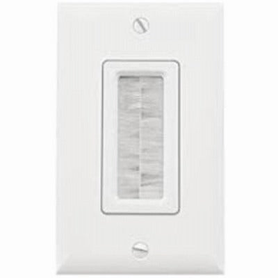 WIREMOLD Wiremold Company WP1014WHV1 Cable Access Wall Plate
