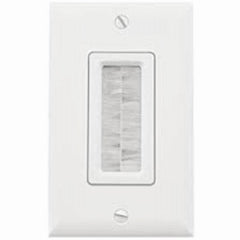 WIREMOLD Wiremold Company WP1014WHV1 Cable Access Wall Plate