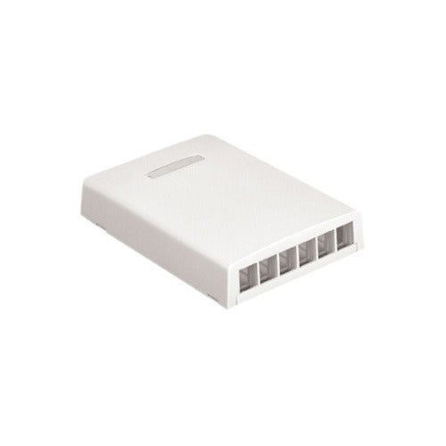 PANDUIT Panduit NK6BXWH-AY Surface Mount Wall Box 6 Port