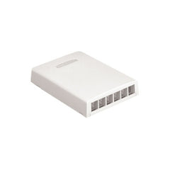 PANDUIT Panduit NK6BXWH-AY Surface Mount Wall Box 6 Port