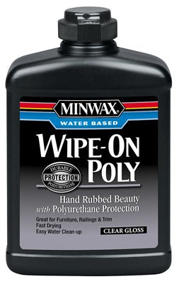 MINWAX Minwax Company the 40916 Wipe on Poly Gloss 1 Pint