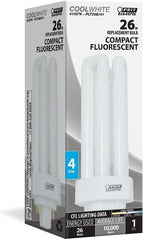 FEIT ELECTRIC Feit Electric PLD26E/41 Fluorescent PL Bulb 26-Watt (Single Pack) G24q-3