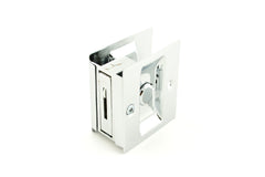 TRIMCO Trimco 1065625 Privacy Pocket Door Lock Bright Chrome
