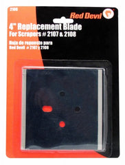 RED DEVIL Red Devil Inc 2109 Double Edge Scraper Blade 4 in 5 Pack