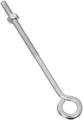STANLEY Stanley N221-143 1/4 x 6 Zinc Plated Eye Bolt With Nut Assembled