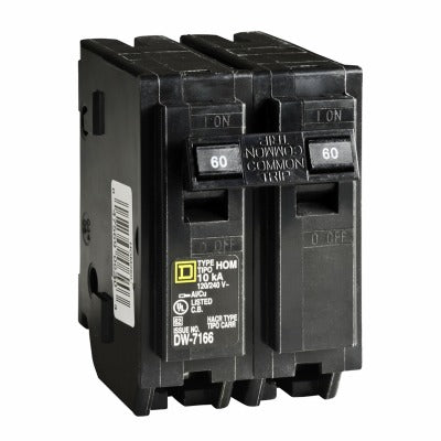 SQUARE D Square D HOM260CP 60A Double Pole Circuit Breaker 240V