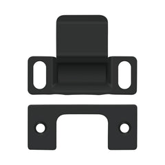 DELTANA Deltana SP2751U19 Strike Plate Dust Cup Adjustable Black