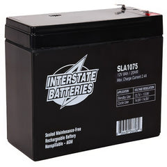 INTERSTATE BATTERIES Interstate Batteries SLA1075 AGM Battery 12V 8Ah (F1 Terminal) PS-1270