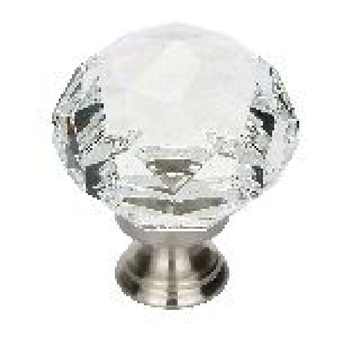 EMTEK Emtek 86209US15 Diamond Wardrobe Knob Satin Nickel