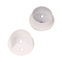 PAMEX Pamex DD0642WH Metal Pole Socket Set White
