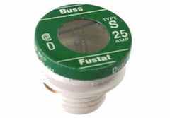 BUSSMANN Cooper Bussmann BP/S-25 Type S Plug Fuse 25A 2 Pack